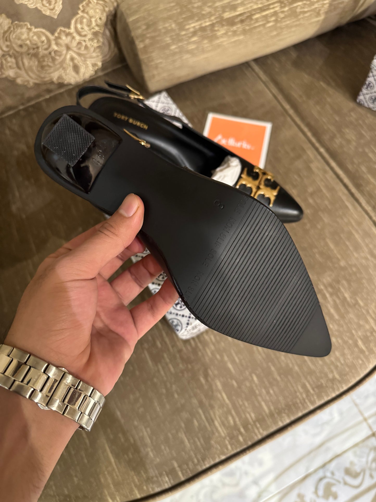 TR ELEANOR HEEL - BLACK