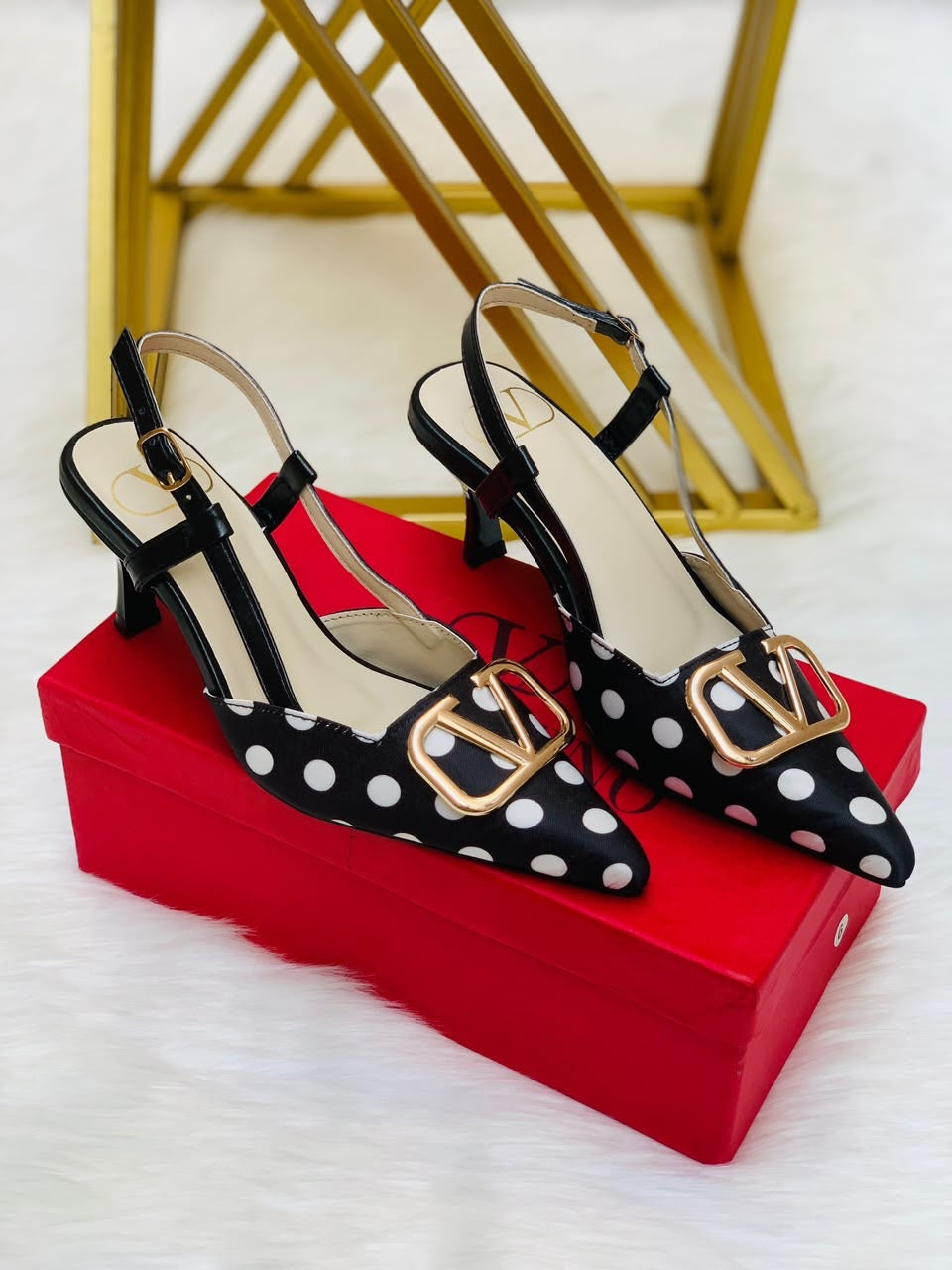 Polka Bling Heel