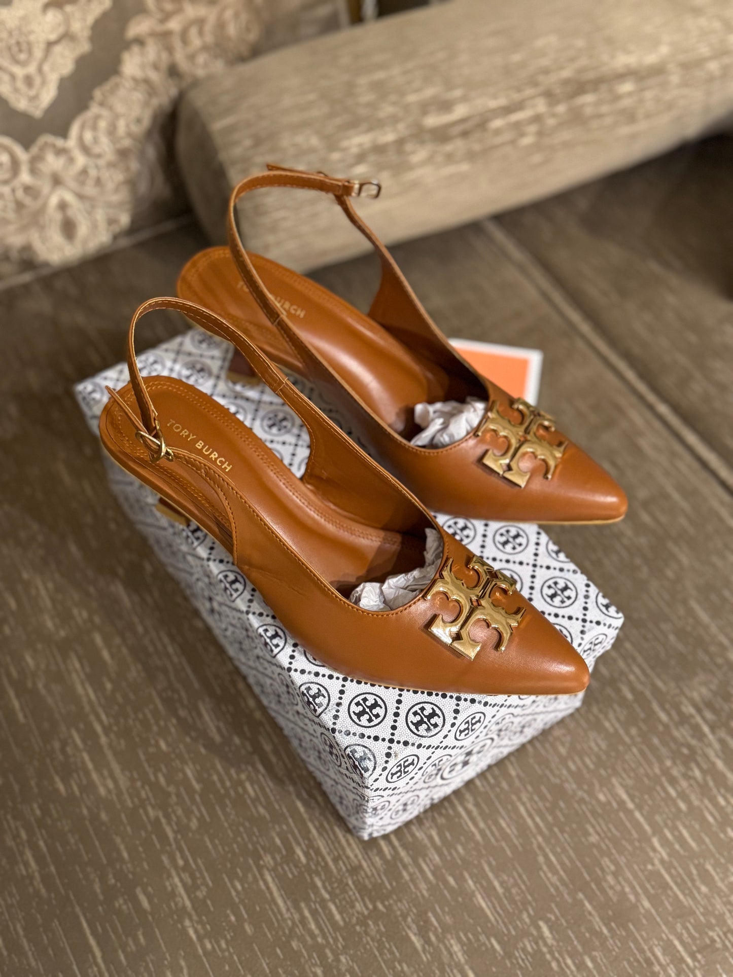 TR ELEANOR HEEL - BROWN