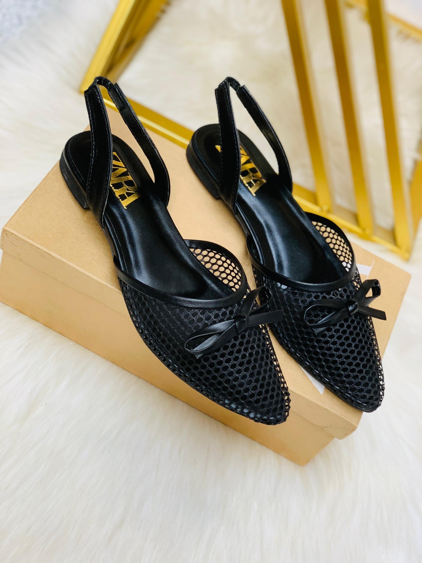 NOIR NET PUMPS - Black