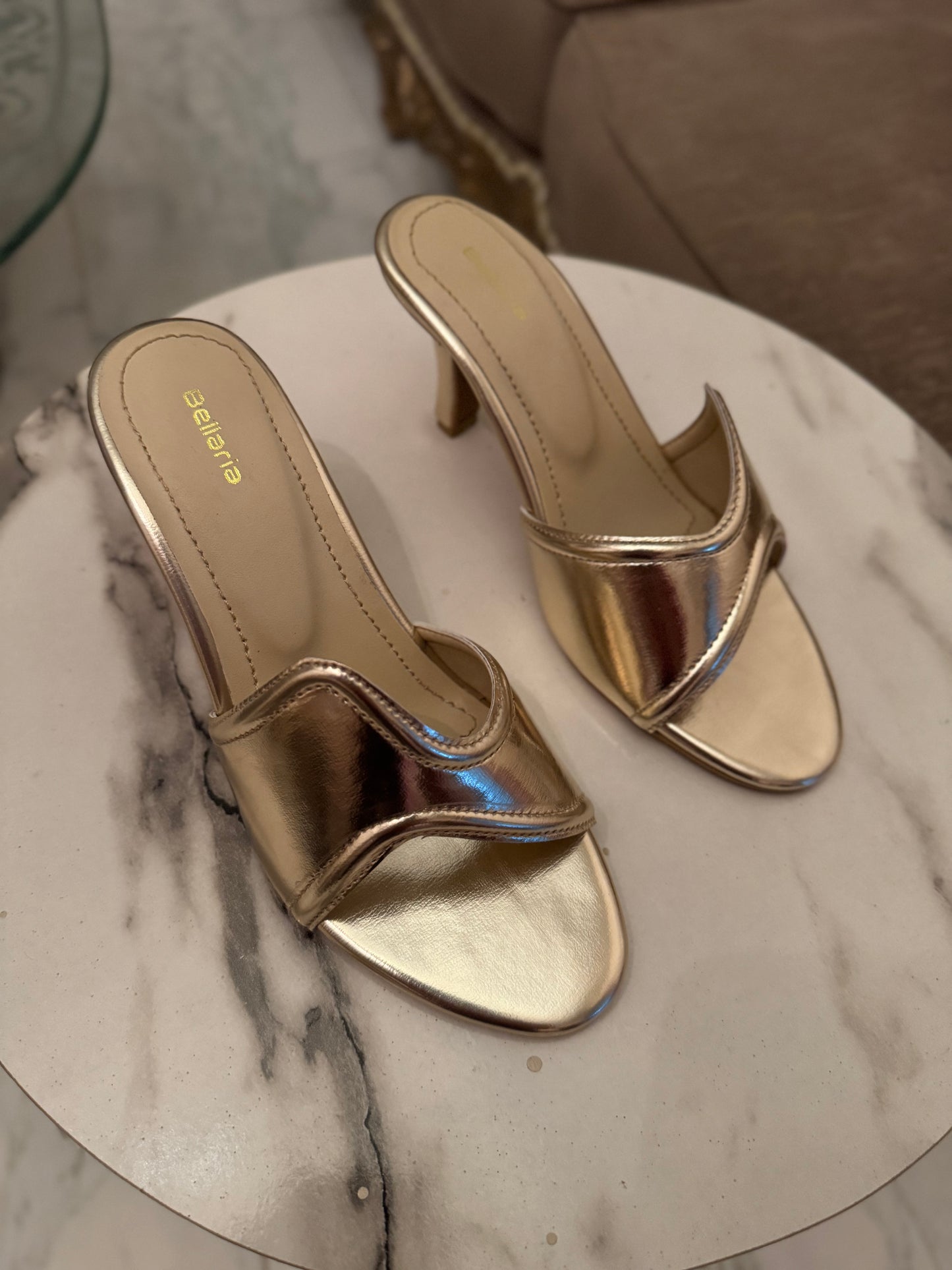 ALLURE HEELS - GOLDEN
