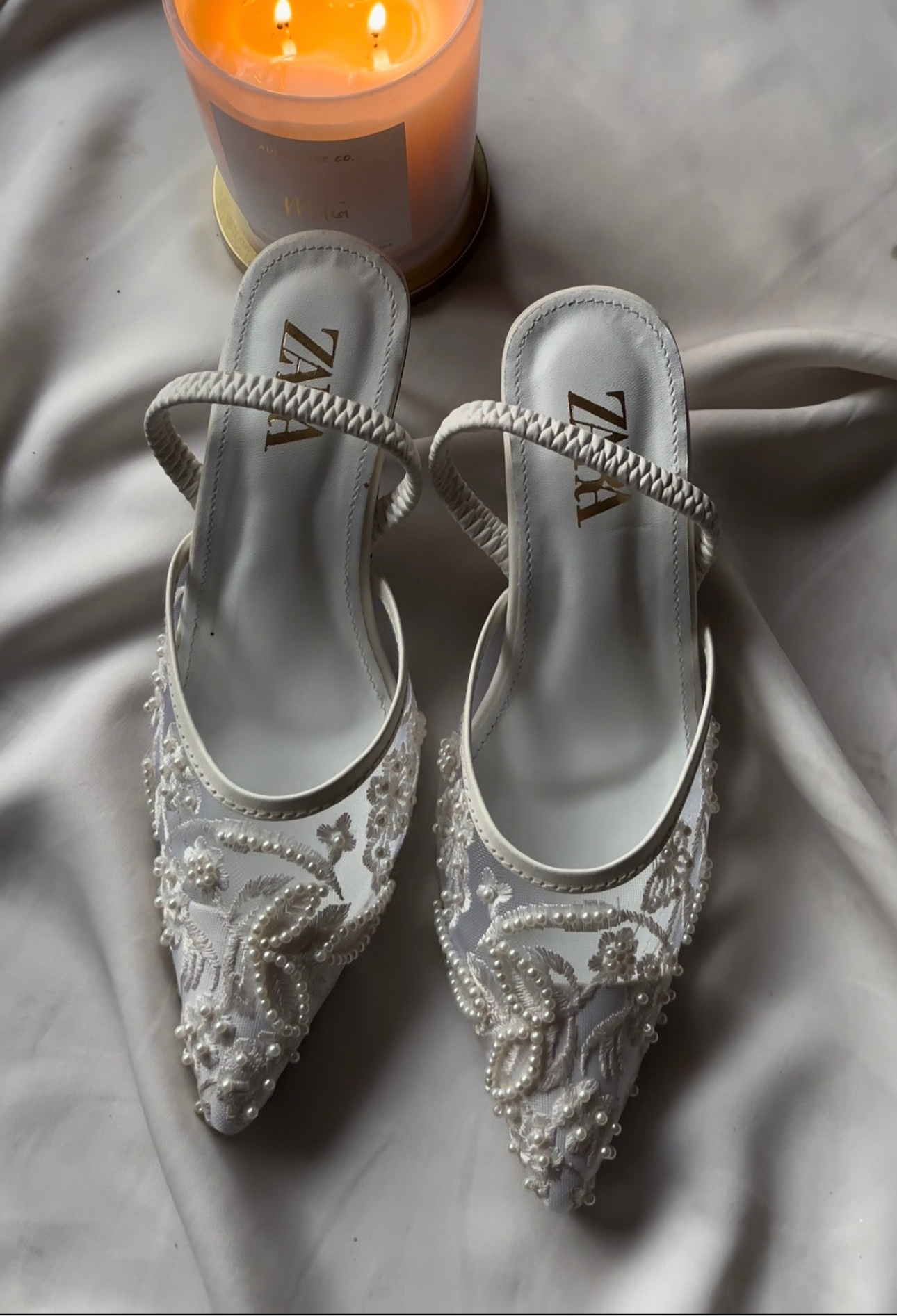 VUNA HEELS - White
