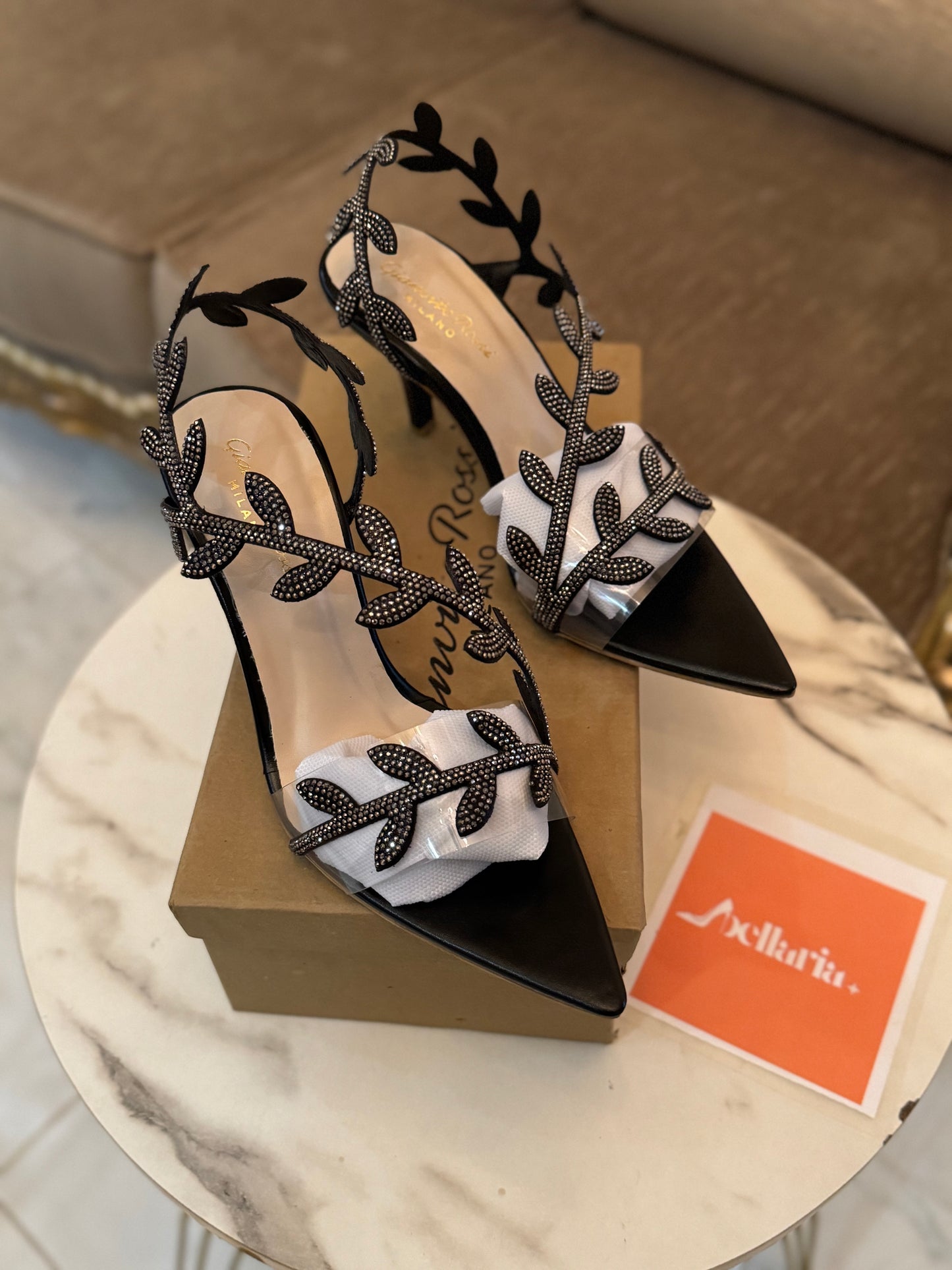 ROSSI HEELS - Black