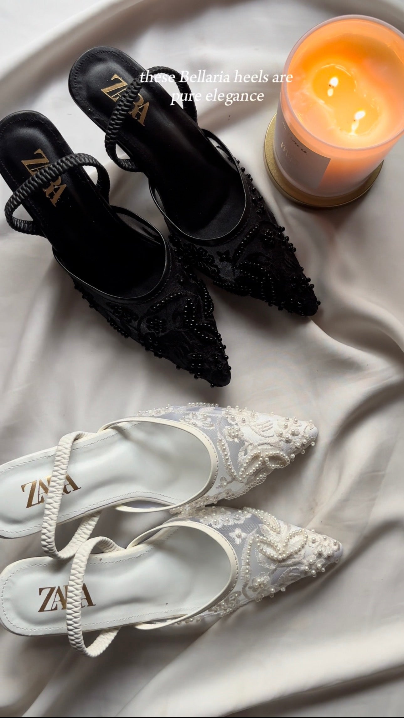 VUNA HEELS - White