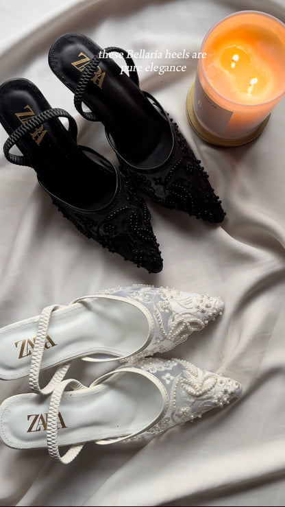 VUNA HEELS - White