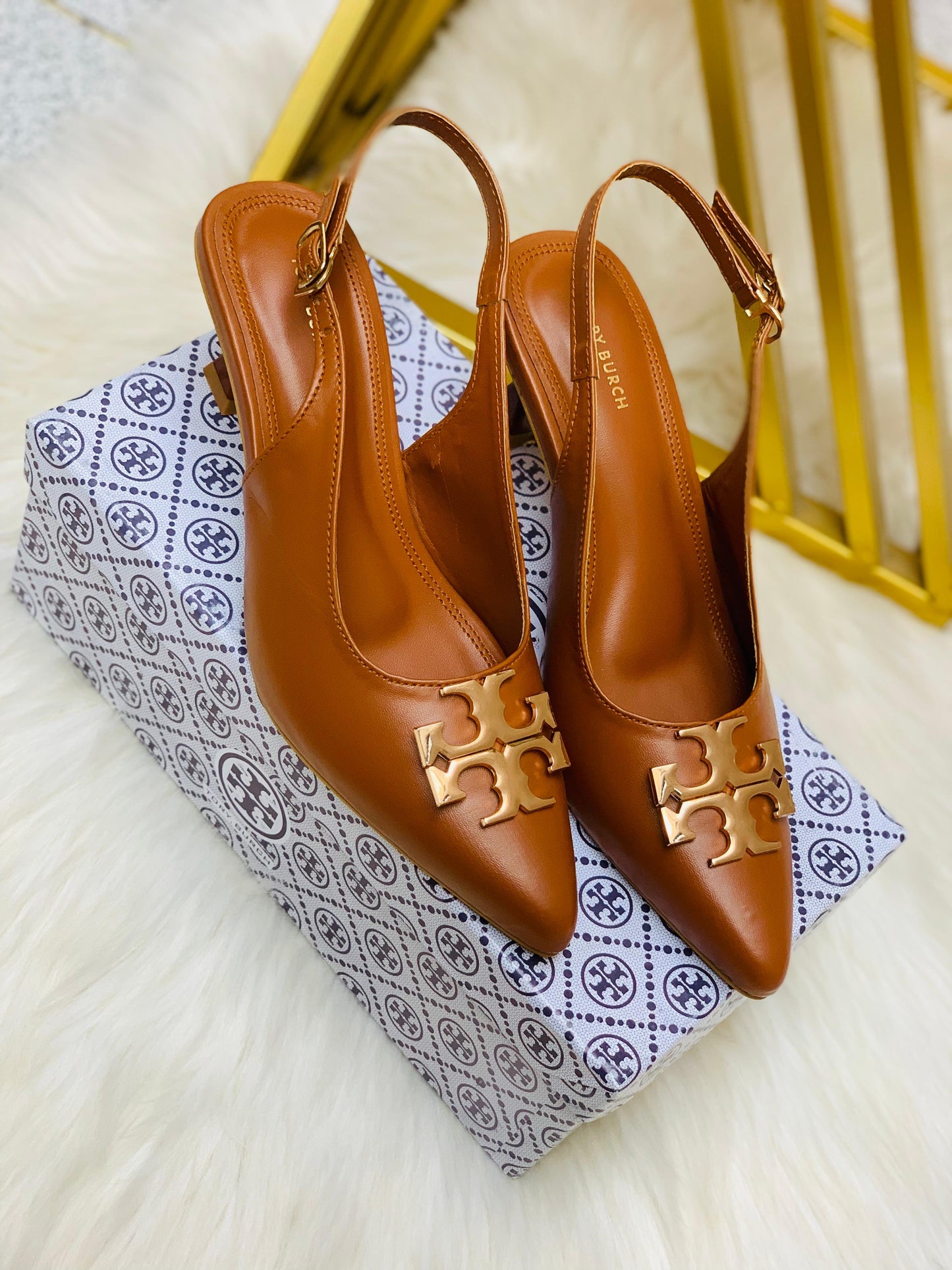 TR ELEANOR HEEL - BROWN