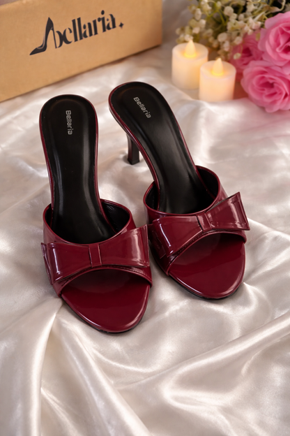 SUANA HEELS - MAROON