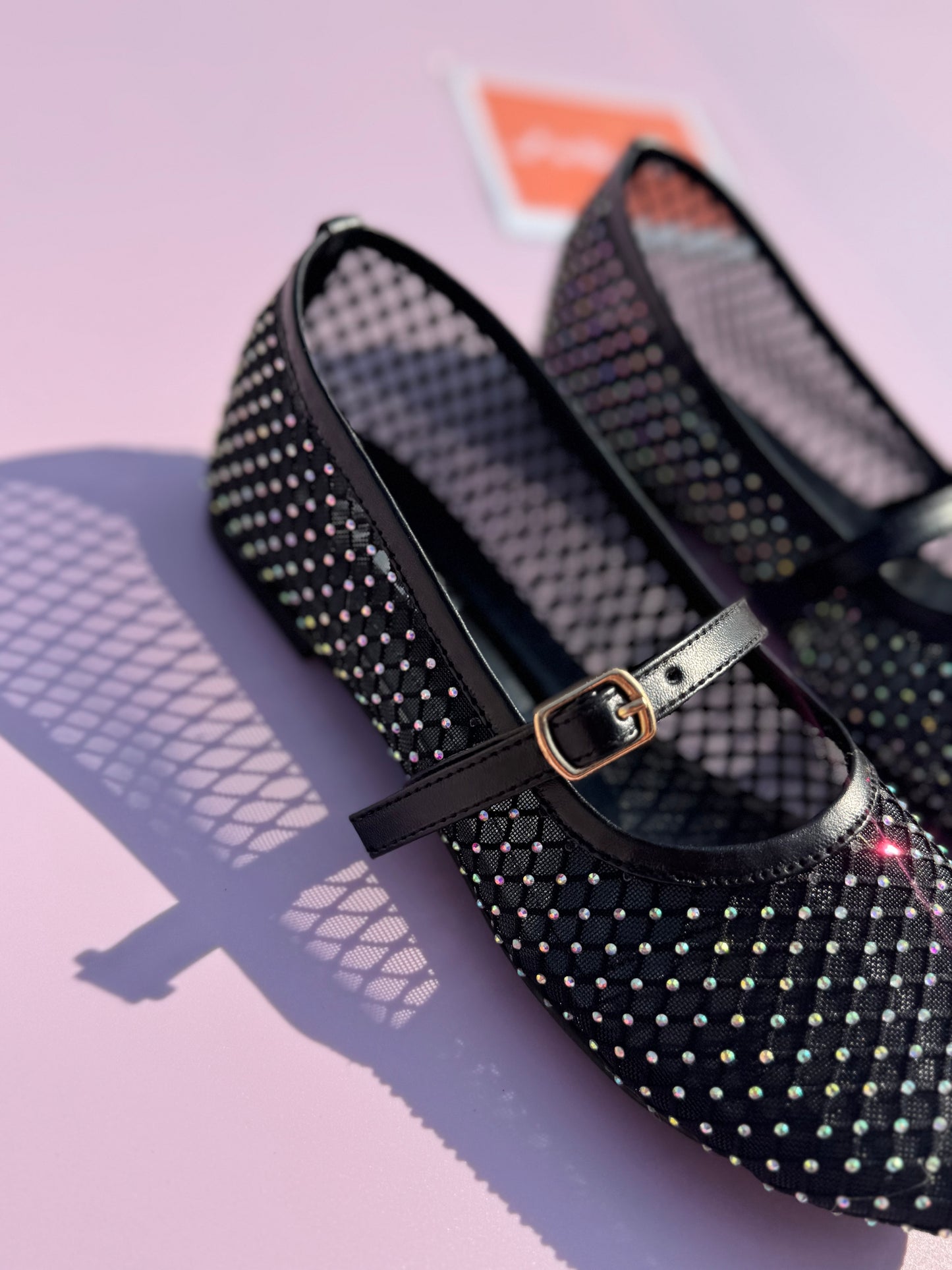 MARY JANE  STUDS - Black