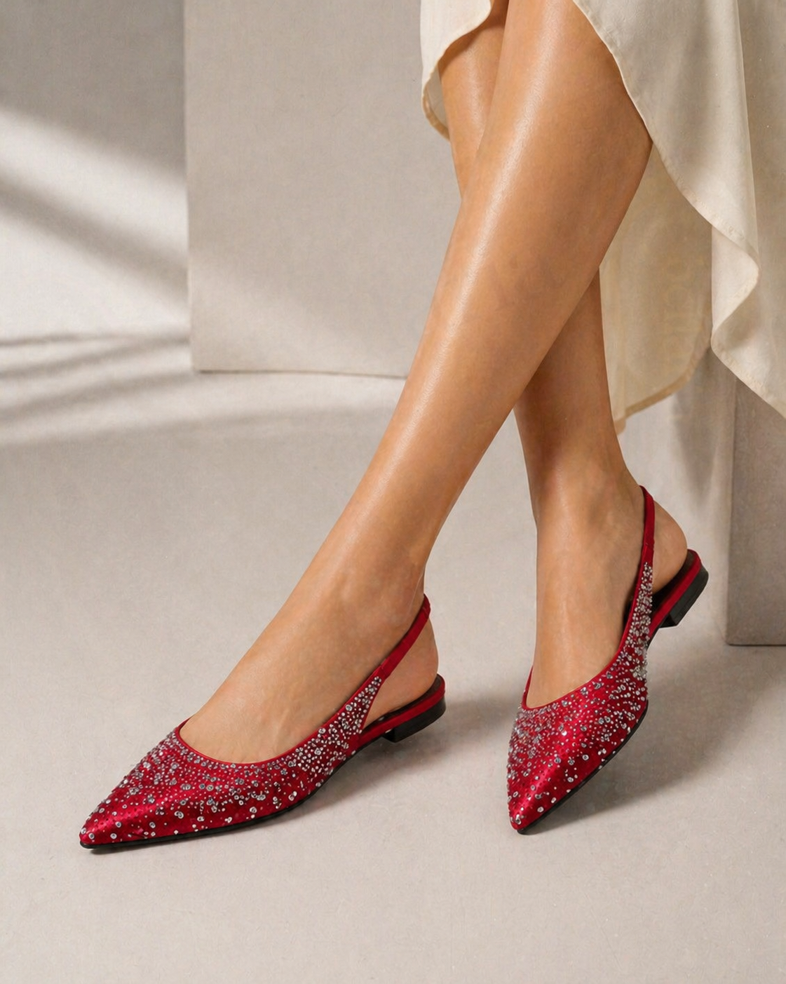 SHIMMER SLING FLAT