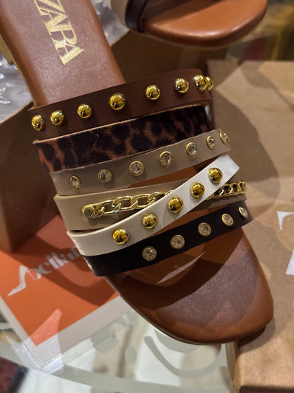 ZR STUDDED VOCA FLATS (premium batch)