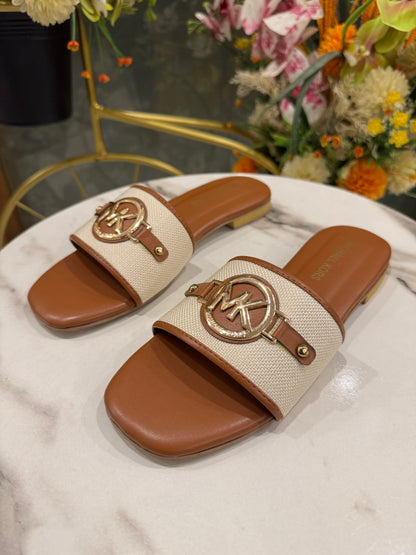 BELLARIA MENTA FLATS - BROWN