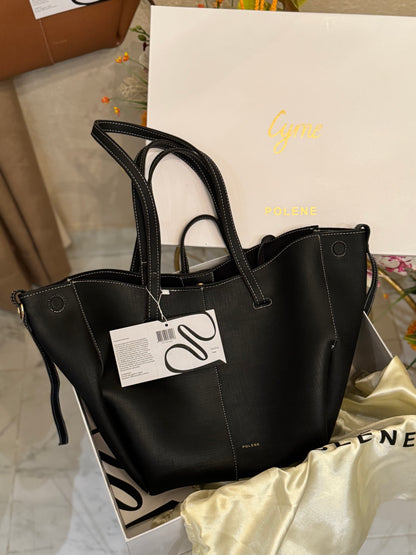 Poleene Cyme Tote bag with BOX - Black