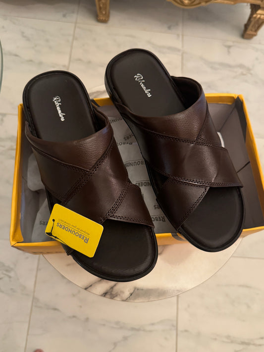 URBAN WALKERS LEATHER - BROWN