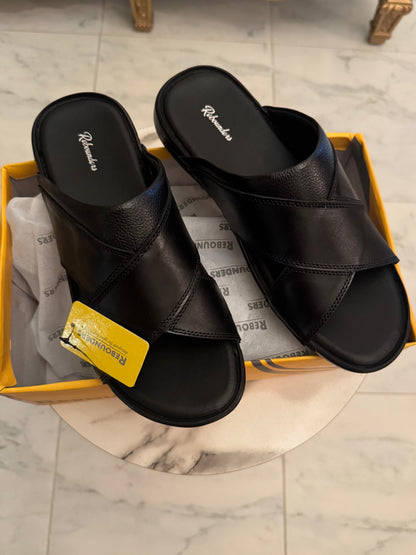 URBAN WALKERS LEATHER - BLACK