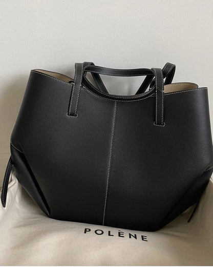 Poleene Cyme Tote bag with BOX - Black
