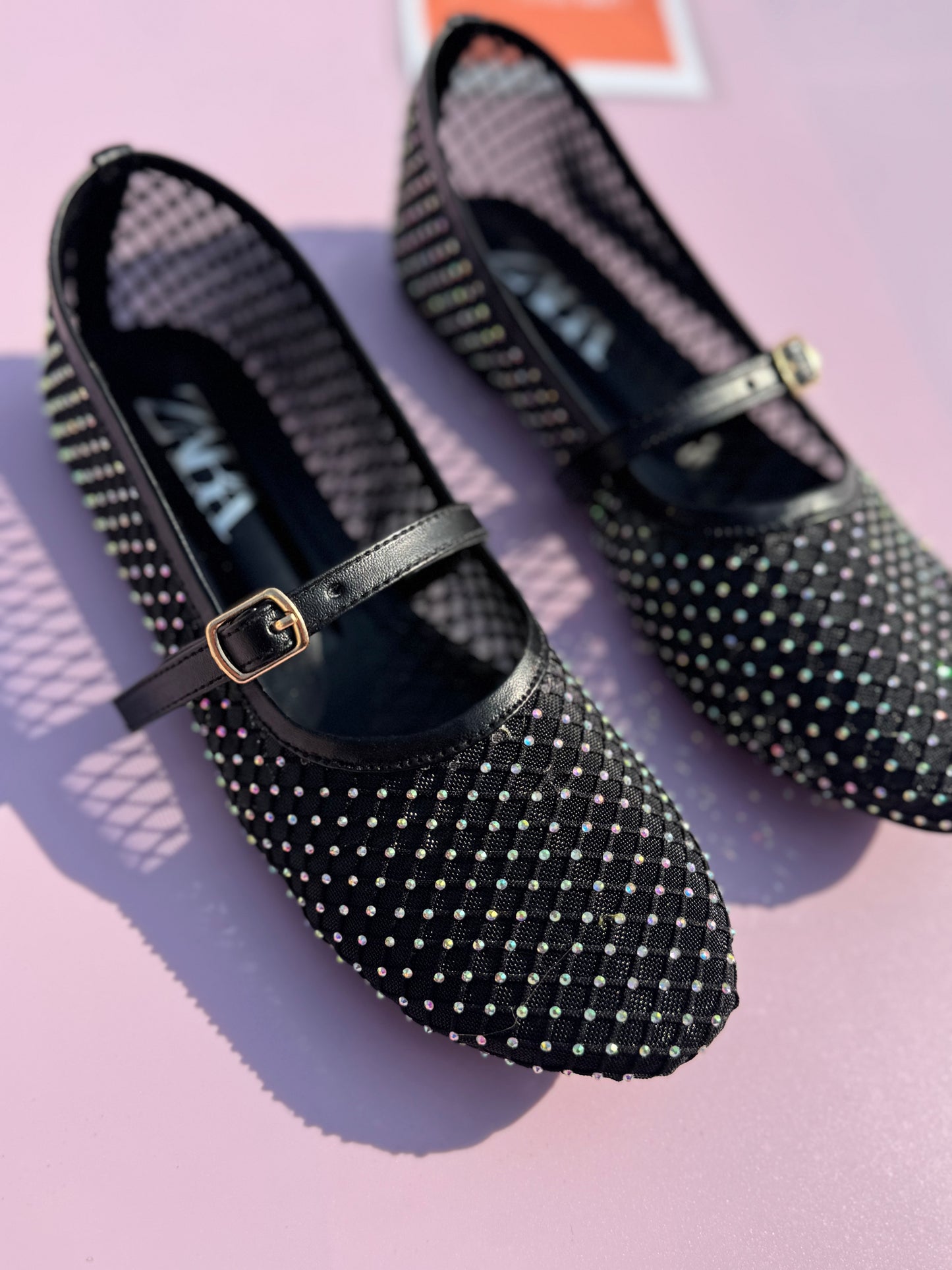 MARY JANE  STUDS - Black
