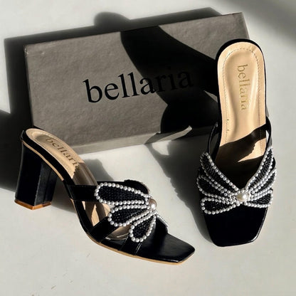 PEARL DUCHES HEEL