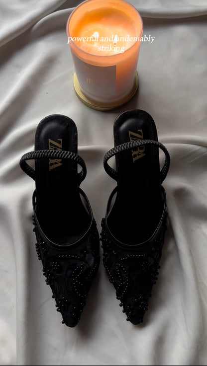VUNA HEELS - Black