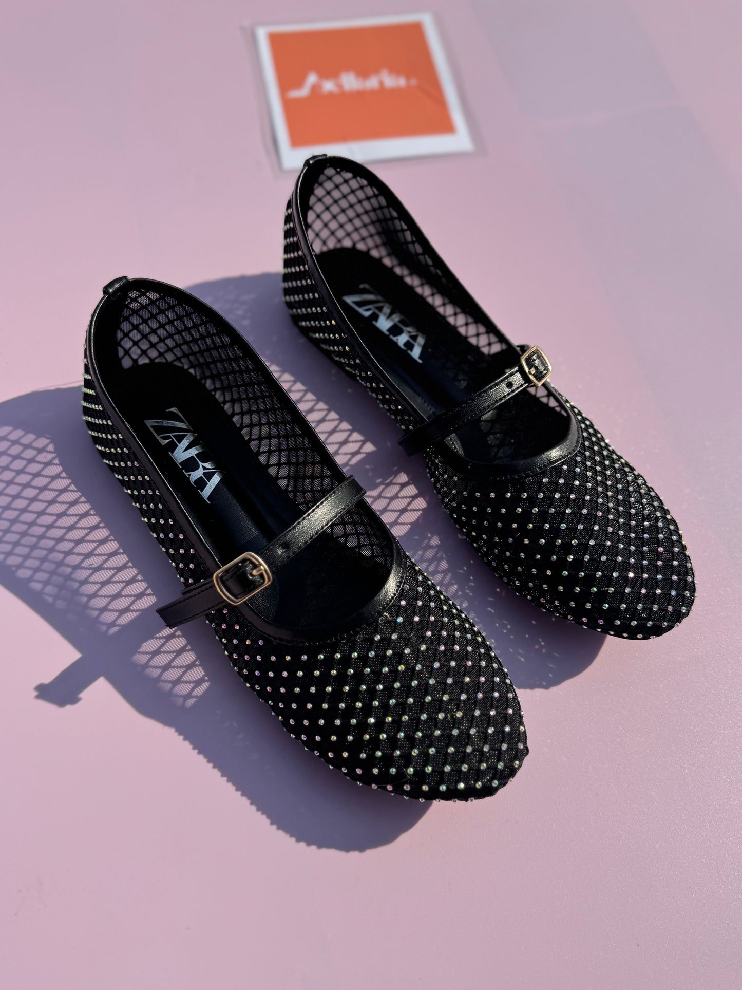 MARY JANE  STUDS - Black