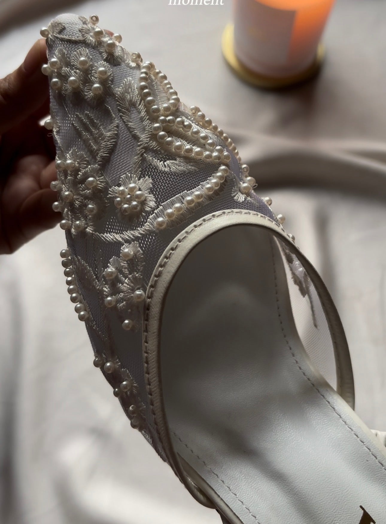 VUNA HEELS - White