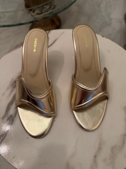 ALLURE HEELS - GOLDEN