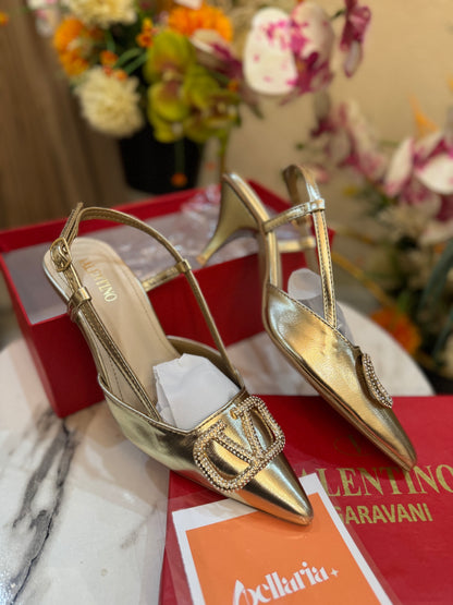 VLTN STARLET HEEL - GOLD (premium batch) 2.5 inches heel