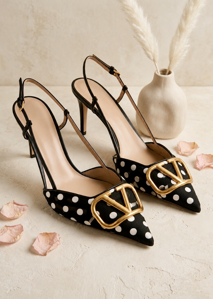 Polka Bling Heel