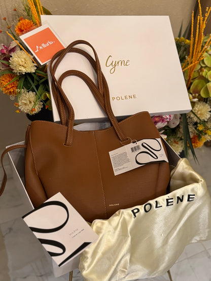 Poleene Cyme Tote bag with BOX - Brown