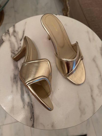 ALLURE HEELS - GOLDEN