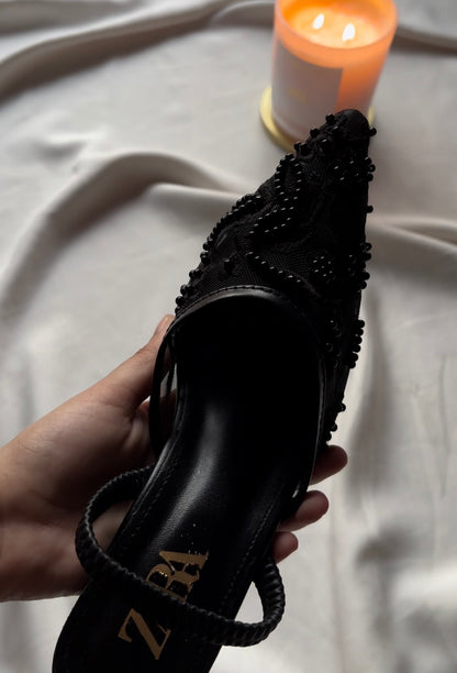 VUNA HEELS - Black