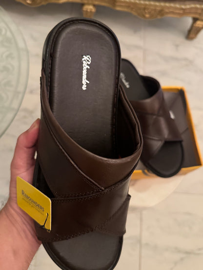 URBAN WALKERS LEATHER - BROWN