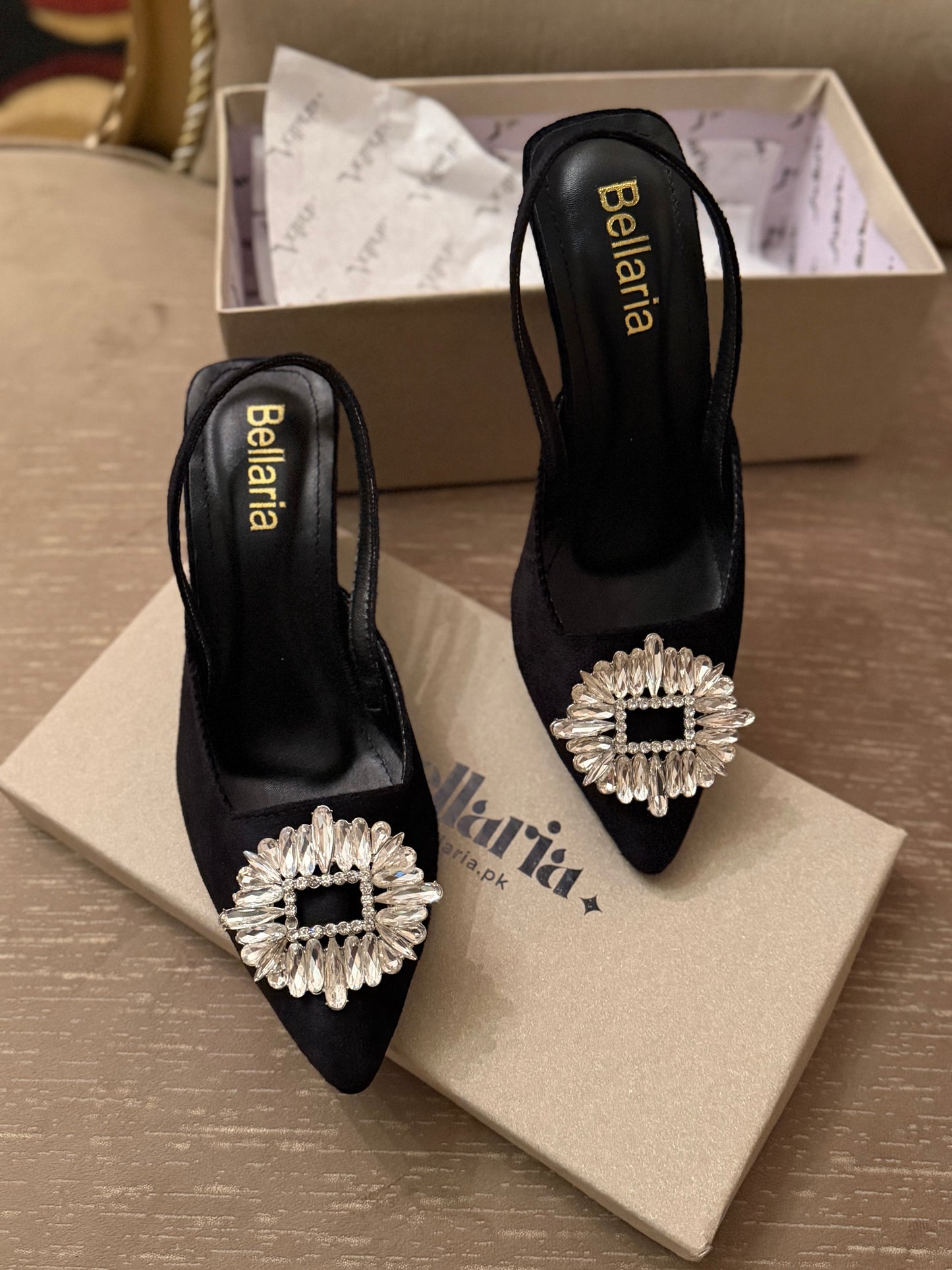 Crystal Slingback
