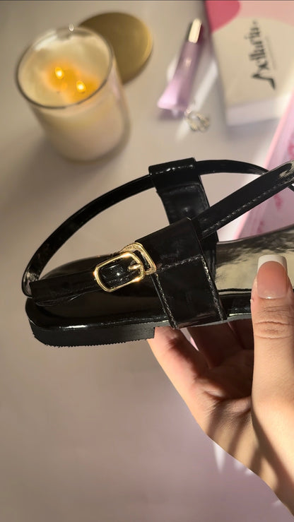 STRAVIA SANDALS - BLACK