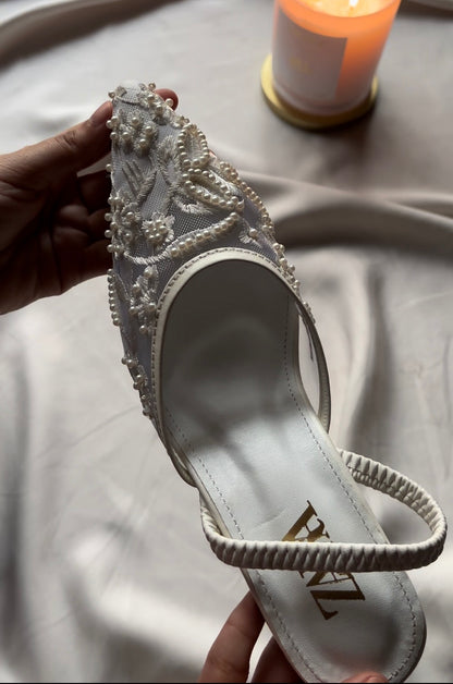VUNA HEELS - White