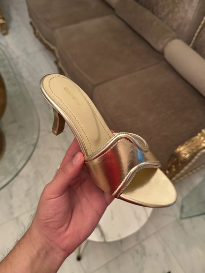 ALLURE HEELS - GOLDEN