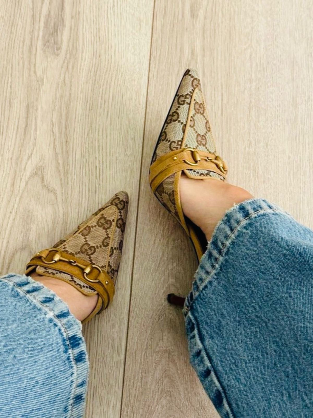 GC CANVAS HEELS