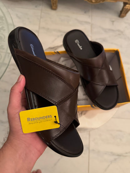 URBAN WALKERS LEATHER - BROWN