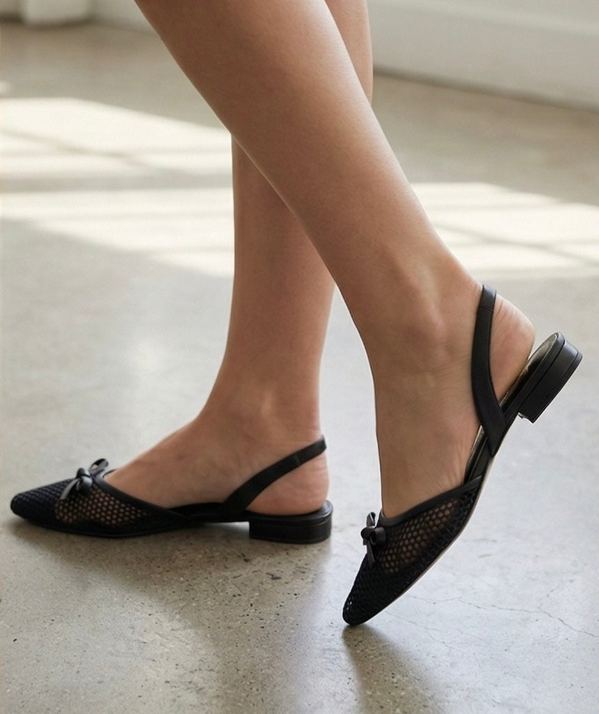 NOIR NET PUMPS - Black